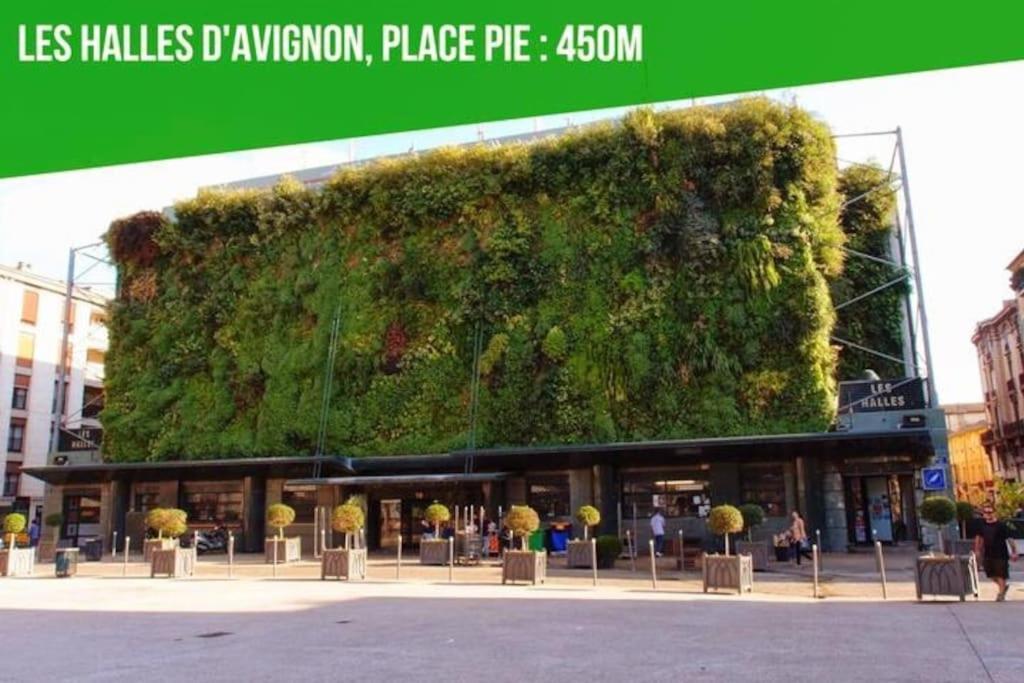 亞維農La Cachette De L'Horloge - Ac Clim - Wifi - 100M Palais Des Papes公寓 外观 照片