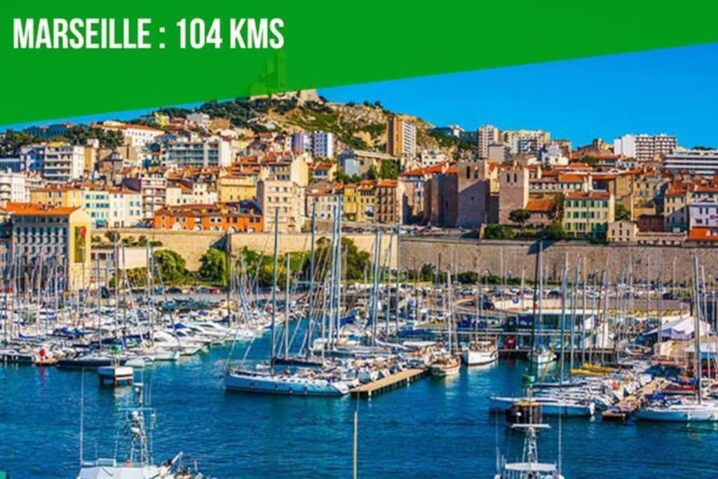 亞維農La Cachette De L'Horloge - Ac Clim - Wifi - 100M Palais Des Papes公寓 外观 照片