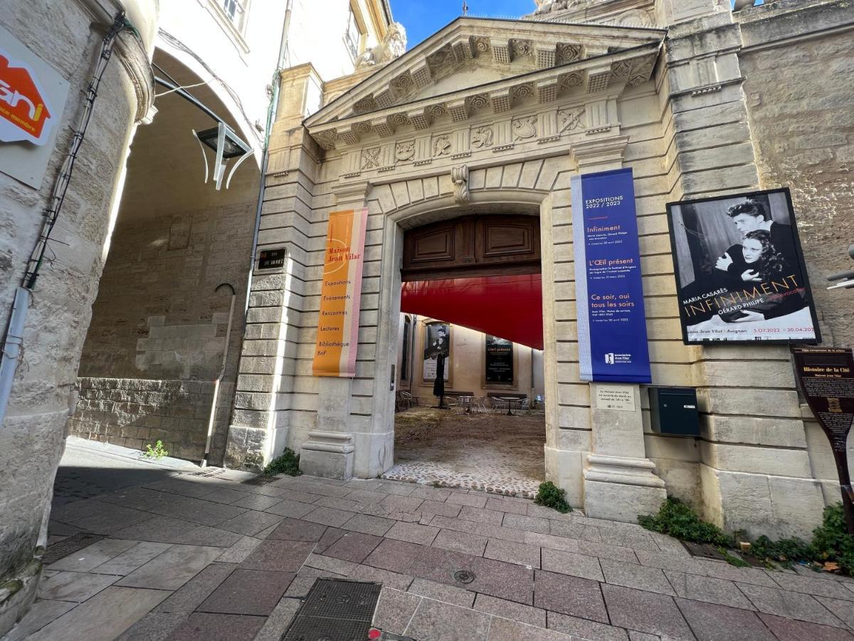 亞維農La Cachette De L'Horloge - Ac Clim - Wifi - 100M Palais Des Papes公寓 外观 照片