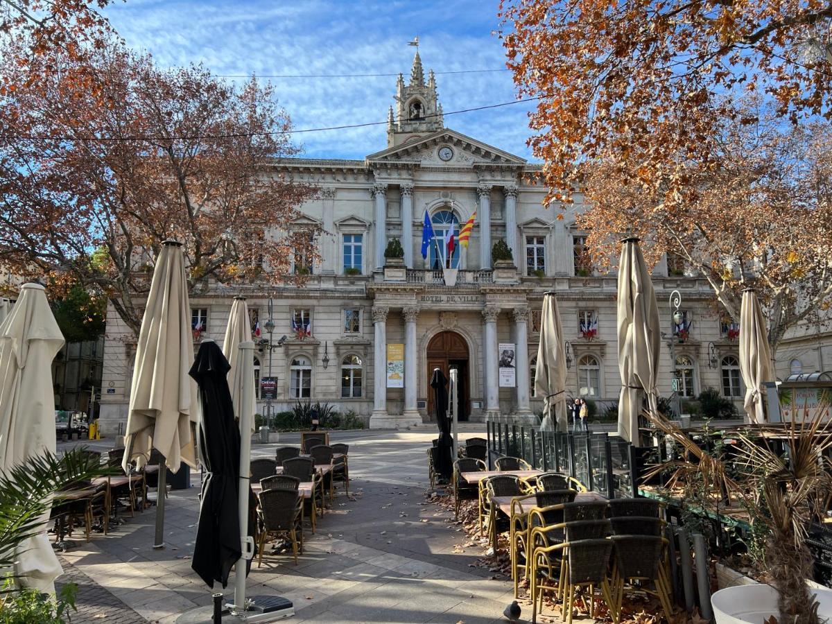 亞維農La Cachette De L'Horloge - Ac Clim - Wifi - 100M Palais Des Papes公寓 外观 照片